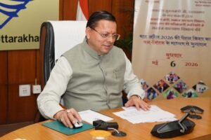 मुख्यमंत्री पुष्कर सिंह धामी ने वन क्लिक के माध्यम से साढ़े सात लाख से अधिक पेंशनर्स के खाते में भेजी पेंशन